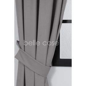 Belle Cose Blackout Karartma Gri 100x260 cm Fon Perde