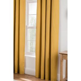 Belle Cose Blackout Karartma Hardal 100x260 cm Fon Perde