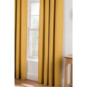 Belle Cose Blackout Karartma Hardal 100x260 cm Fon Perde