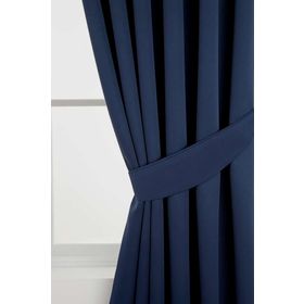 Belle Cose Blackout Karartma Lacivert 140x270 cm Fon Perde