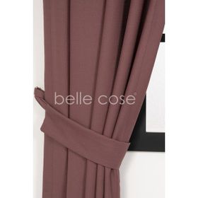 Belle Cose Blackout Karartma Mürdüm 100x260 cm Fon Perde