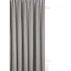 Belle Cose Blackout Karartma Naturel Gri Tek Kanat 260x260 cm Fon Perde