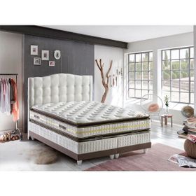 Belletto 100x200 cm Süper Çift Taraflı Kullanım Lüks Kamelya Tek Kişilik Yatak