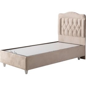 Belletto 120x200 cm Krem Süper Vogue Tek Kişilik Yatak