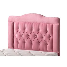 Belletto 90 cm Pembe Tek Kişilik Vogue Lüx Kumaş Başlık
