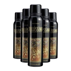 Bellisima Klasik 5x150 ml Kadın Sprey Deodorant