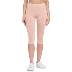 Bellivalini BLV50-148 Rahat Viskoz Pudra Pembe Kadın Tayt