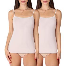 Bellivalini BLV50-218 Viskoz Toz Pembe Kadın Atlet