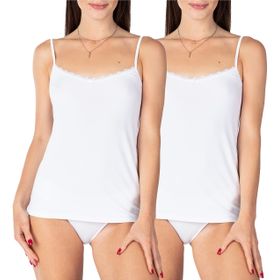 Bellivalini BLV50-219 Beyaz Kadın Atlet
