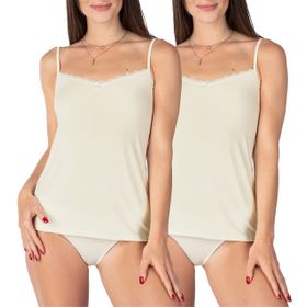 Bellivalini BLV50-219 Ekru Kadın Atlet