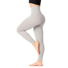 Bellivalini BLV50-292 High Waist Slim Viskoz Uzun Spor Yoga Melanj Kadın Tayt