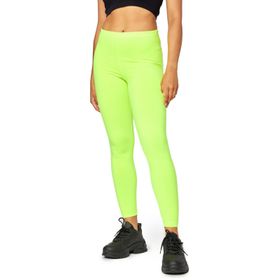 Bellivalini BLV50-293 Neon Spor Uzun Neon Sarı Kadın Tayt