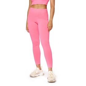 Bellivalini BLV50-293 Neon Spor Uzun Pembe Kadın Tayt