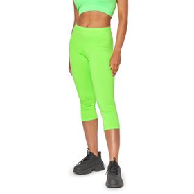 Bellivalini BLV50-300 Neon Yeşil 3/4 Kadın Tayt