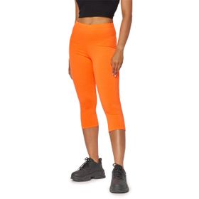 Bellivalini BLV50-302 Neon Turuncu 3/4 Kadın Tayt