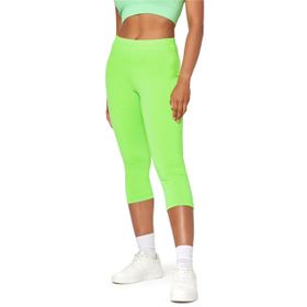 Bellivalini BLV50-302 Neon Yeşil 3/4 Kadın Tayt