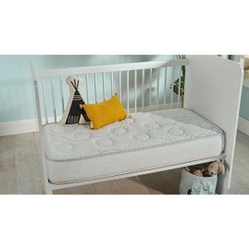 Bellona Cool Line Yaylı 60 x 120 cm Beyaz Bebek Beşik Yatağı