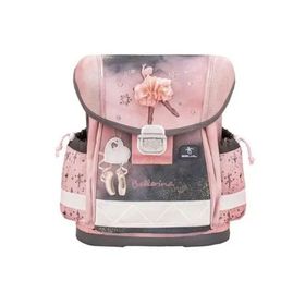 Belmil 403-13/AG Ballerina Black Pink Tokalı Okul Çantası