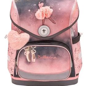 Belmil 405-41/AG-3 Ballerina Black Pink Mıknatıslı Okul Çantası