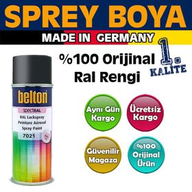 Belton Ral 7021 Gri Sprey Boya