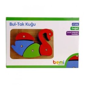 Bemi 1154 Ahşap Kuğu Bul Tak