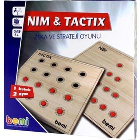 Bemi Nim Tactix Ahşap Tabla ve Boncuklar