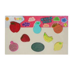 Bemi Puzzle Ahşap Meyveler