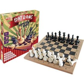 Bemi Satranç Ahşap Tabla Gold