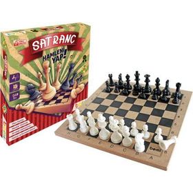 Bemi Satranç Ahşap Tabla Gold