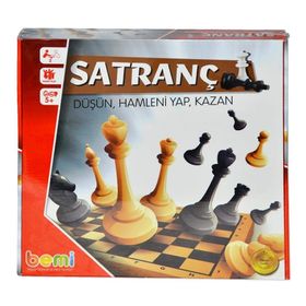 Bemi Satranç Ahşap Tabla Gold