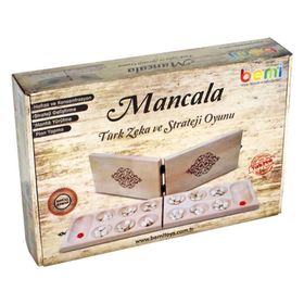 Bemi Toys Lüks Masif Ahşap Kapaklı Mangala