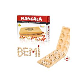 Bemi Toys Lüks Masif Ahşap Kapaklı Mangala