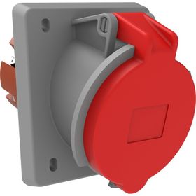 Bemis 5X63A IP 44 380 Volt BC1-4505-2420 45 Derece Eğik Makine Prizi