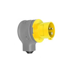 Bemis BC1-1303-2130 3/16A 2P+E 110V CEE Norm IP44 90 Derece Eğik Döner Fiş
