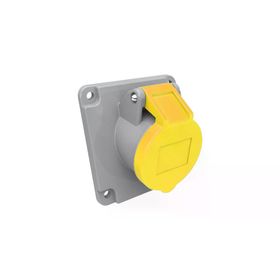 Bemis BC1-1303-2420 3/16A 2P+E 110V CEE Norm IP44 45 Derece Eğik Makine Prizi