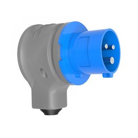 Bemis BC1-1403-2130 3x16A 2P+E 220V 50-60Hz 6h IP44 Eğik Döner Fiş