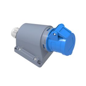 Bemis BC1-1403-2235 3x16A 2P+E 220V 50-60Hz 6h IP44 Eğik Duvar Prizi