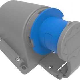 Bemis BC1-1403-2235 3x16A 2P+E 220V 50-60Hz 6h IP44 Eğik Duvar Prizi