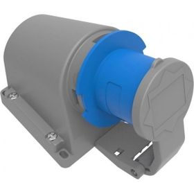 Bemis BC1-1403-2235 3x16A 2P+E 220V 50-60Hz 6h IP44 Eğik Duvar Prizi