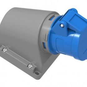 Bemis BC1-1403-2535 3/16A 2P+E 220V CEE Norm IP44 90 Derece Eğik Duvar Prizi