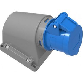 Bemis BC1-1403-2535 3/16A 2P+E 220V CEE Norm IP44 90 Derece Eğik Duvar Prizi