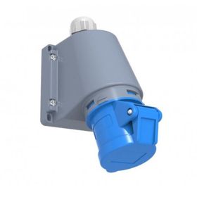 Bemis BC1-1403-2535 3/16A 2P+E 220V CEE Norm IP44 90 Derece Eğik Duvar Prizi