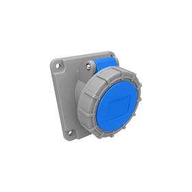 Bemis BC1-1403-7420 2P+E 220V IP67 CEE Norm 45 Derece Eğik Makine Prizi
