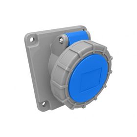 Bemis BC1-1403-7420 2P+E 220V IP67 CEE Norm 45 Derece Eğik Makine Prizi