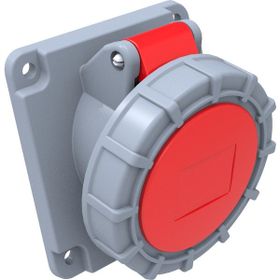 Bemis BC1-1505-7420 3P+E+N 380V IP67 CEE Norm 45 Derece Eğik Makine Prizi