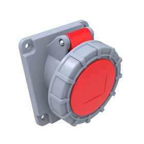 Bemis BC1-1505-7420 3P+E+N 380V IP67 CEE Norm 45 Derece Eğik Makine Prizi