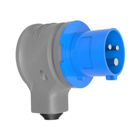 Bemis BC1-3403-2130 3x32A 2P+E 220V 50-60Hz 6H IP44 Eğik Döner Fiş