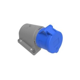 Bemis BC1-3403-2535 3x32A 2P+E 220V 50-60Hz 6H IP44 Eğik Duvar Prizi