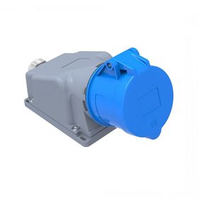 Bemis BC1-3403-2535 3x32A 2P+E 220V 50-60Hz 6H IP44 Eğik Duvar Prizi