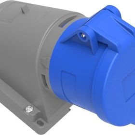 Bemis BC1-3403-2535 3x32A 2P+E 220V 50-60Hz 6H IP44 Eğik Duvar Prizi